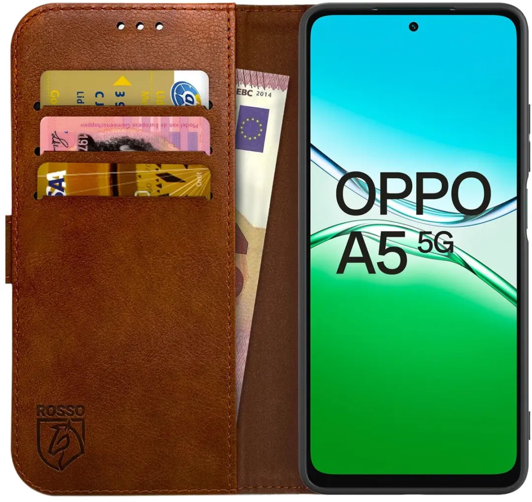 Rosso Element Wallet Book Case 223044 Oppo A5