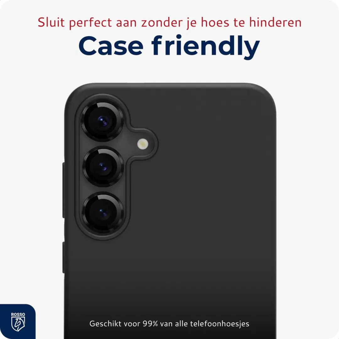 Rosso Camera Frame Protector Samsung Galaxy S26 - 9H Glas - Zwart