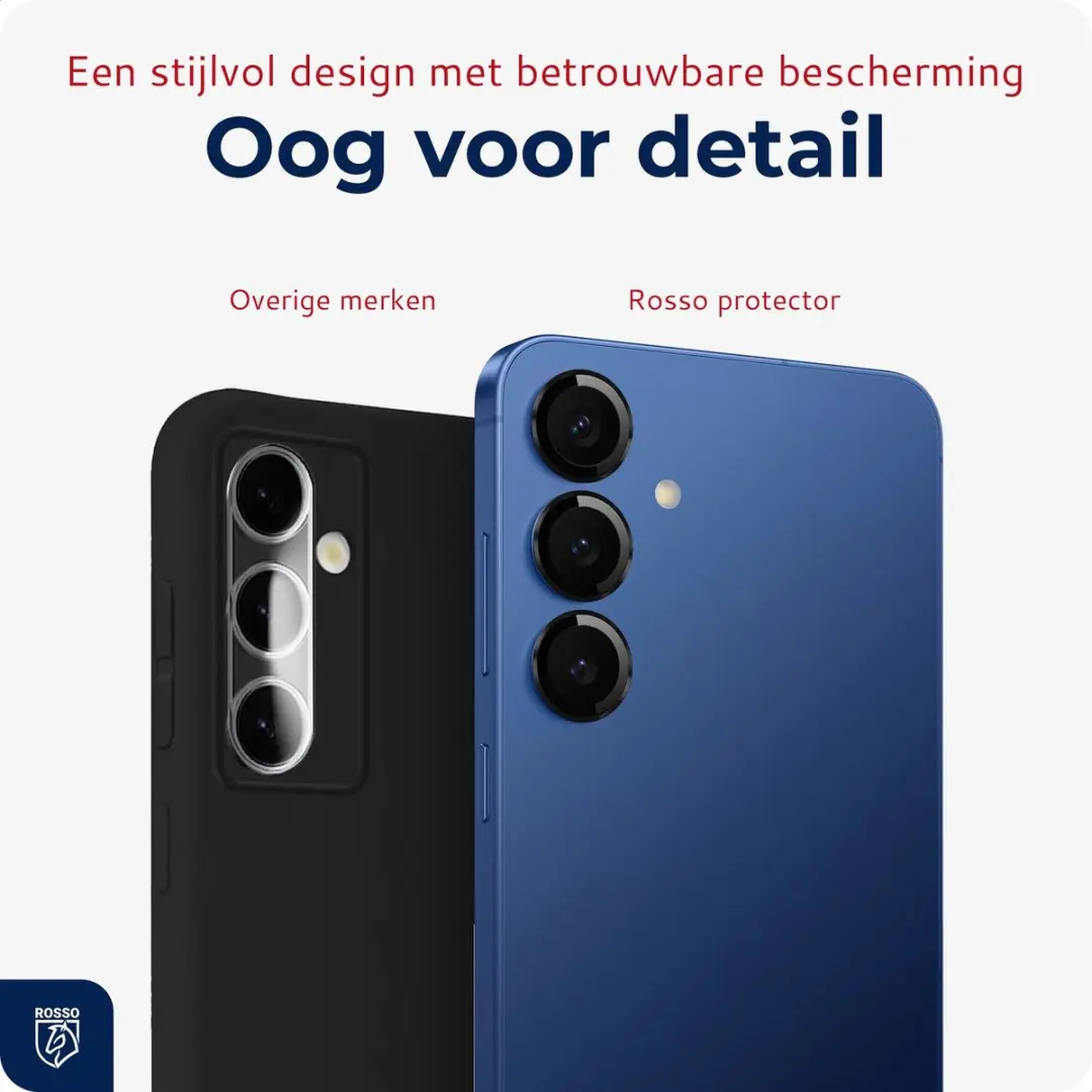 Rosso Camera Frame Protector Samsung Galaxy S26 - 9H Glas - Zwart