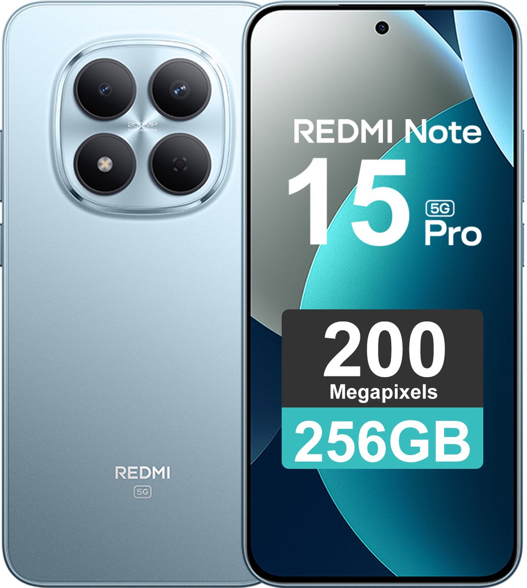 Redmi Note 15 Pro - 5G - 8GB/256GB - Blauw