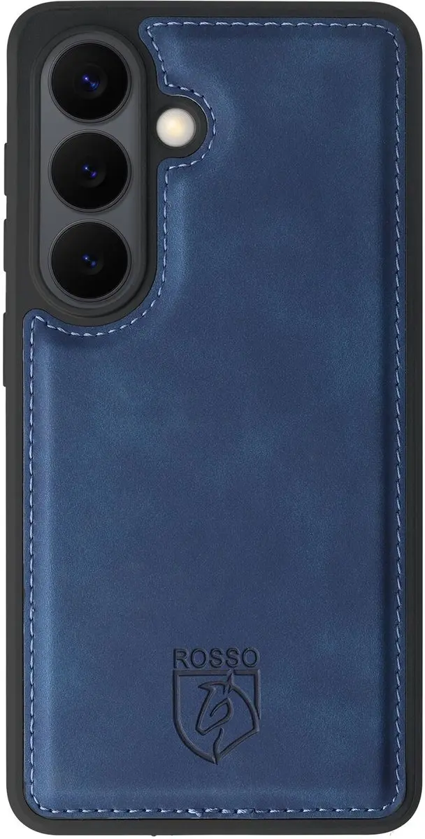 Rosso Element 2-in-1 Hoesje Samsung Galaxy S26 - 3 Pasjes - Blauw - afbeelding 6 van 6