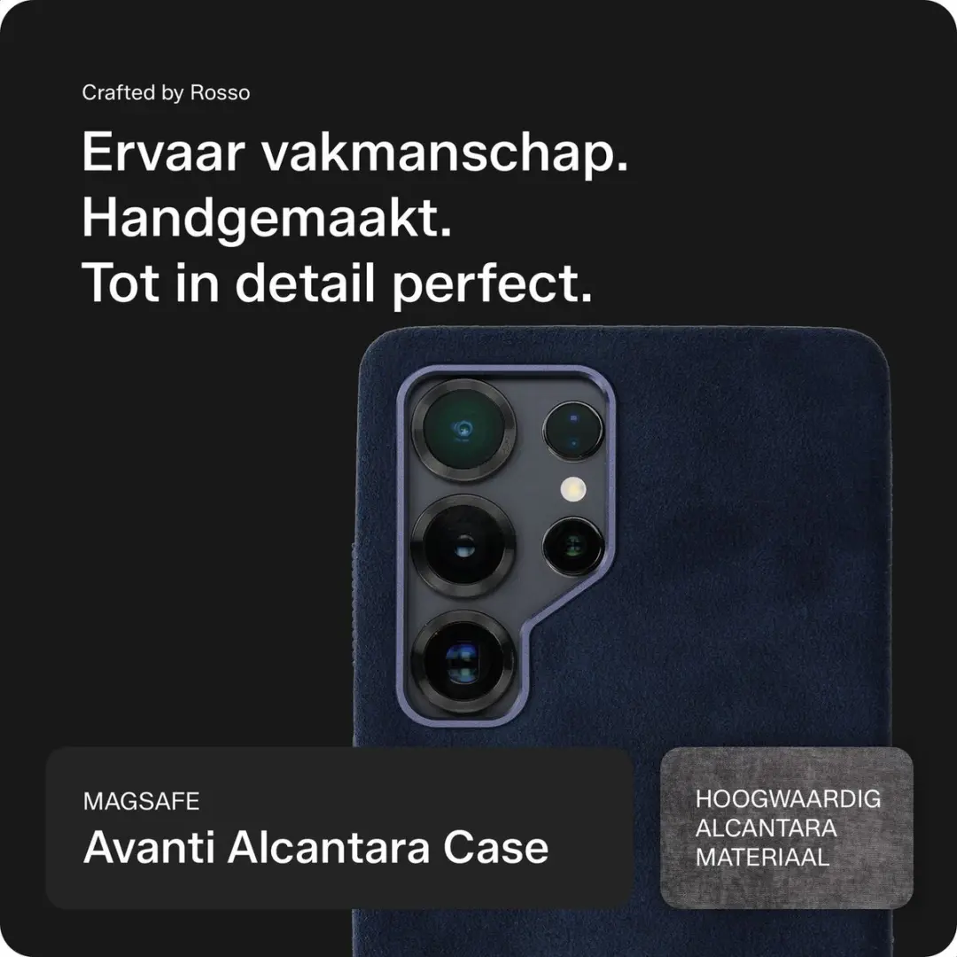 Rosso Avanti Hoesje 246528 - MagSafe/Qi2 - Blauw