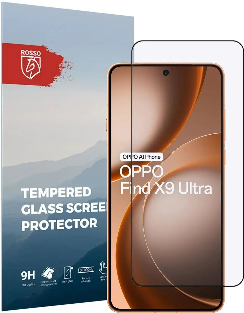 Rosso Screen Protector Oppo Find X9 Ultra 9H Glas