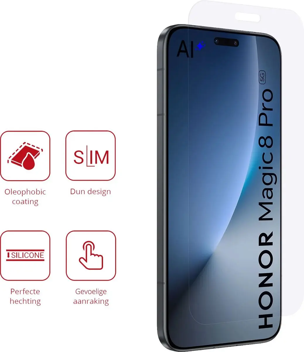 Rosso Screen Protector Honor Magic 8 Pro - 2 Stuks