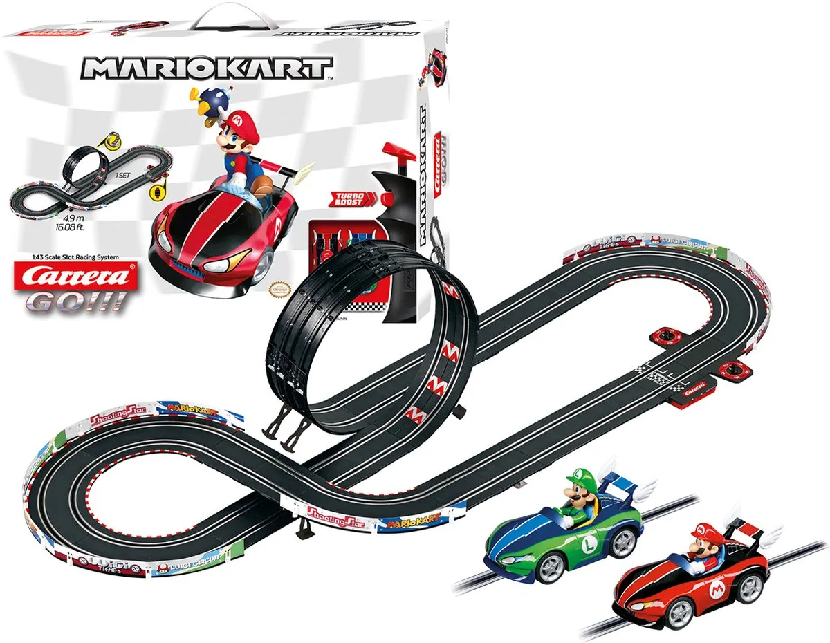 Carrera Go!!! Mario Kart Wii Racebaan