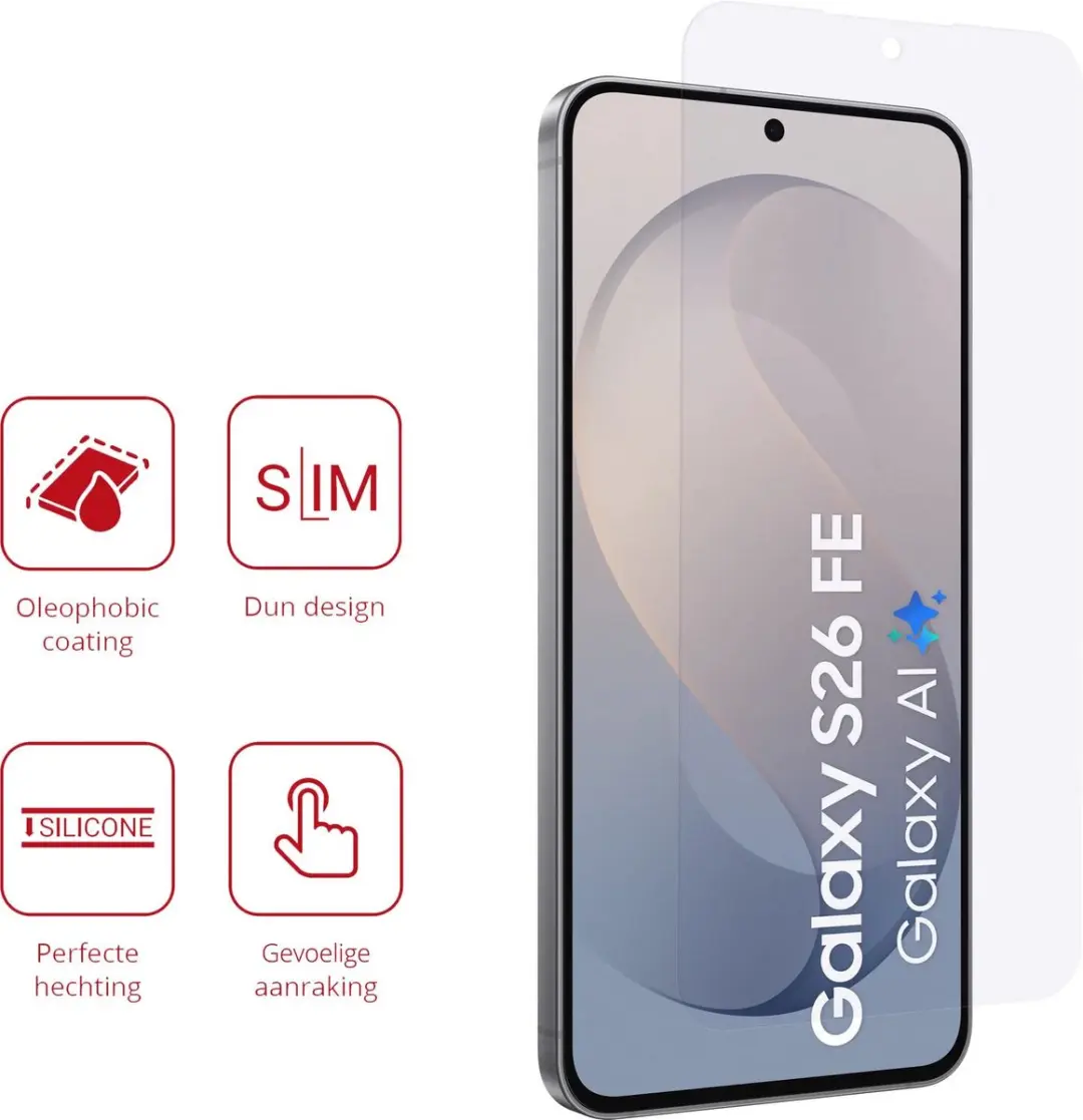Rosso Screen Protector Samsung Galaxy S26 FE - 2 Stuks