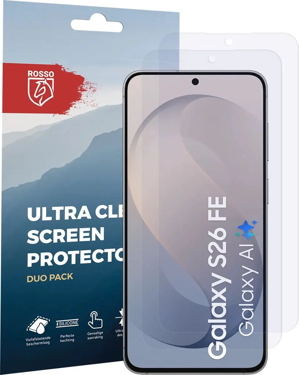 Rosso Screen Protector Samsung Galaxy S26 FE - 2 Stuks