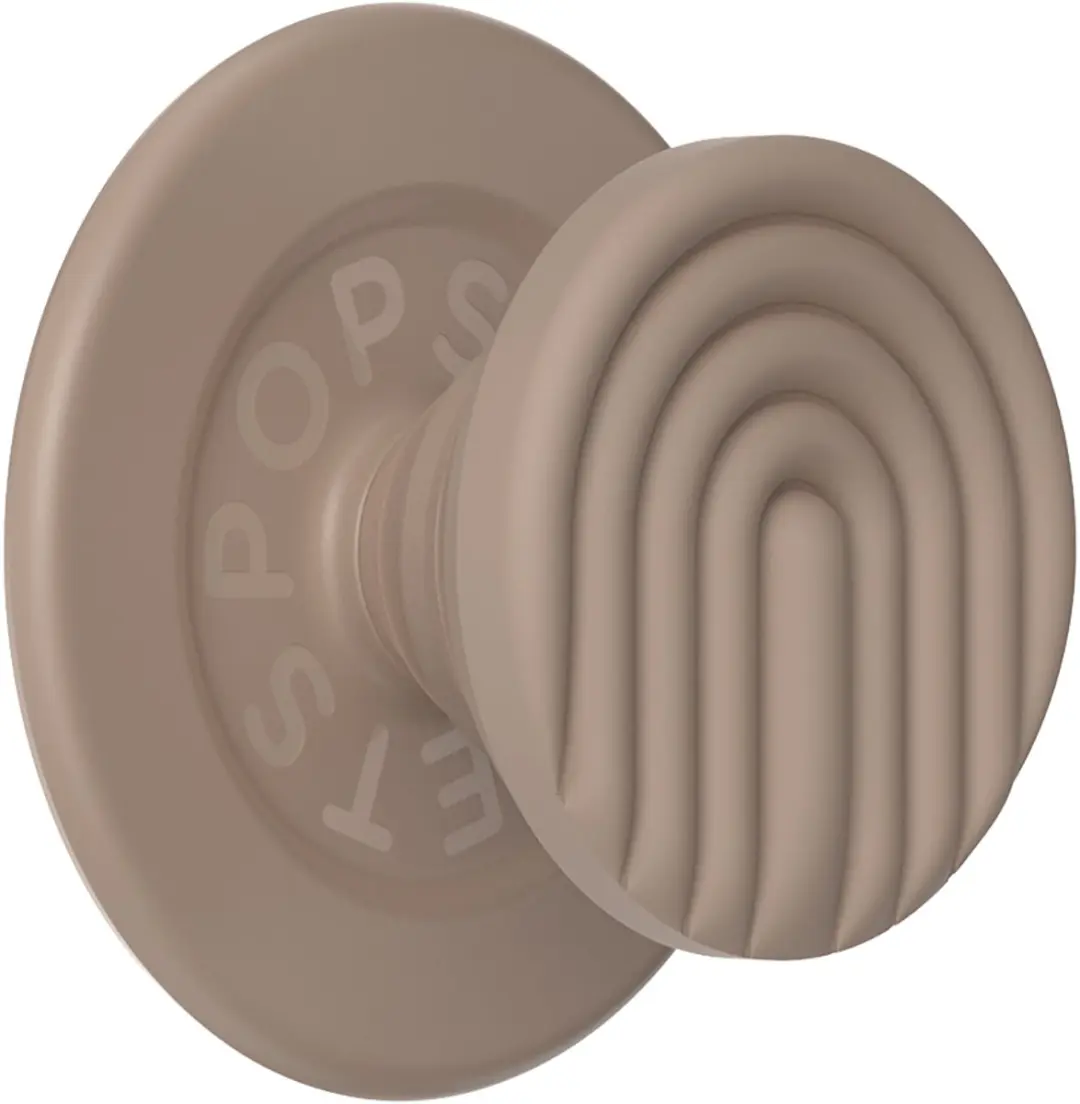 PopSockets PopGrip Round Curves Latte POPS807320