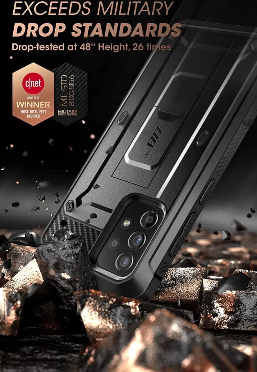 Supcase i-Blason Unicorn Beetle Pro Case Samsung Galaxy A53 - Zwart - afbeelding 6 van 6