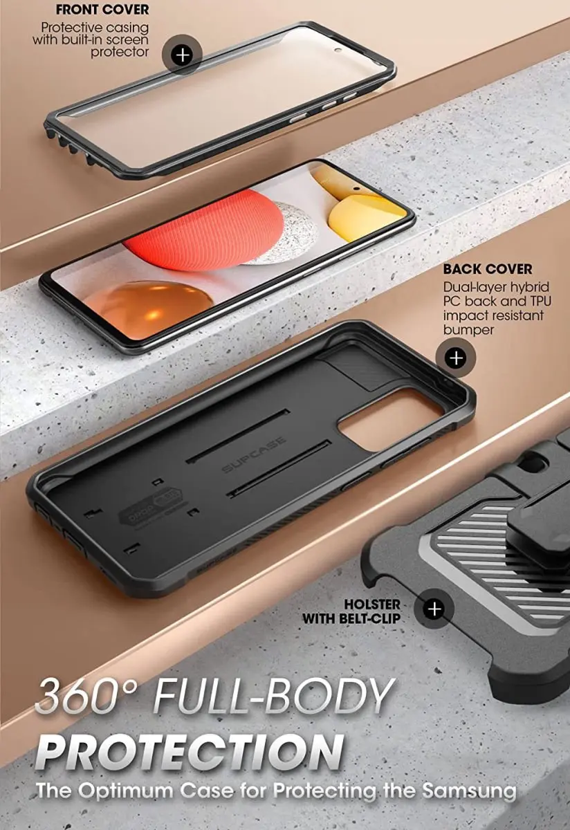 Supcase i-Blason Unicorn Beetle Pro Case Samsung Galaxy A53 - Zwart