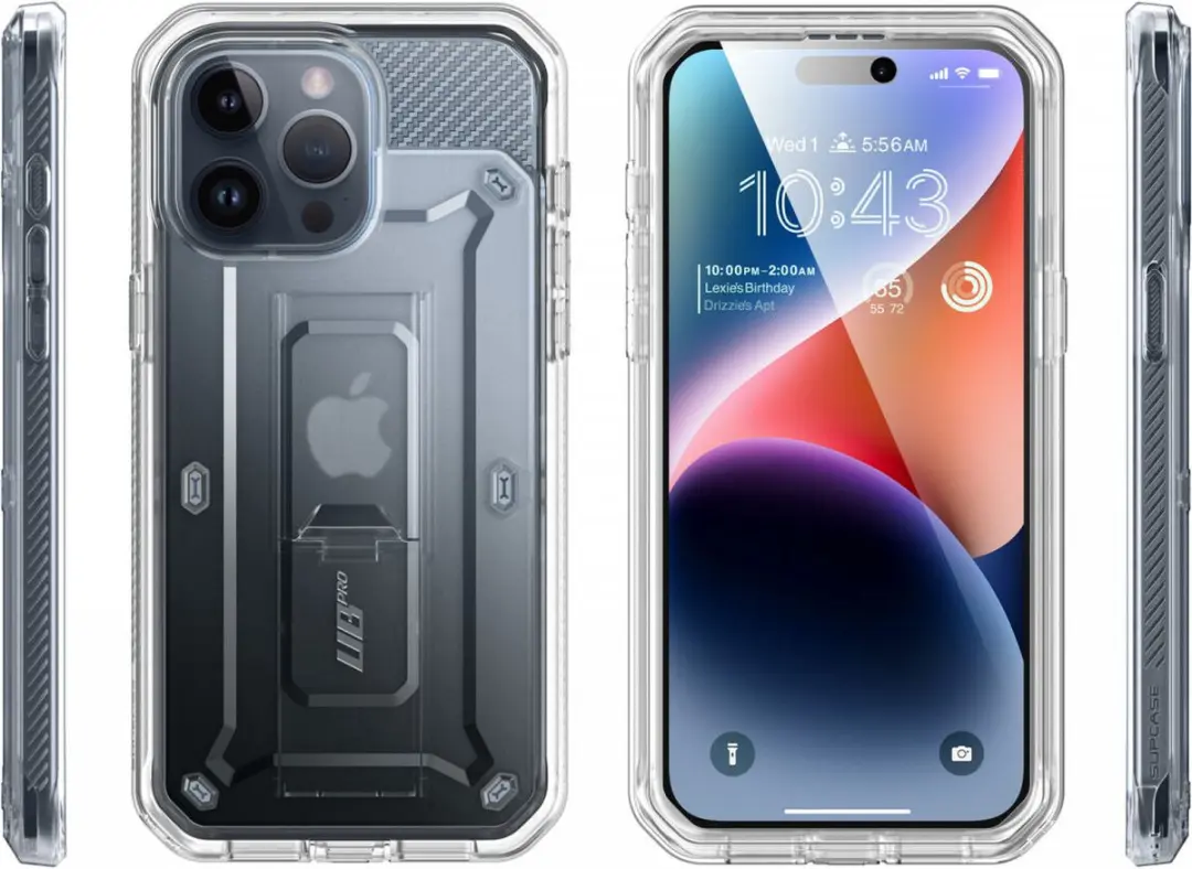 Supcase i-Blason Unicorn Beetle Pro UB Pro iPhone 15 Pro Hoes - Transparant
