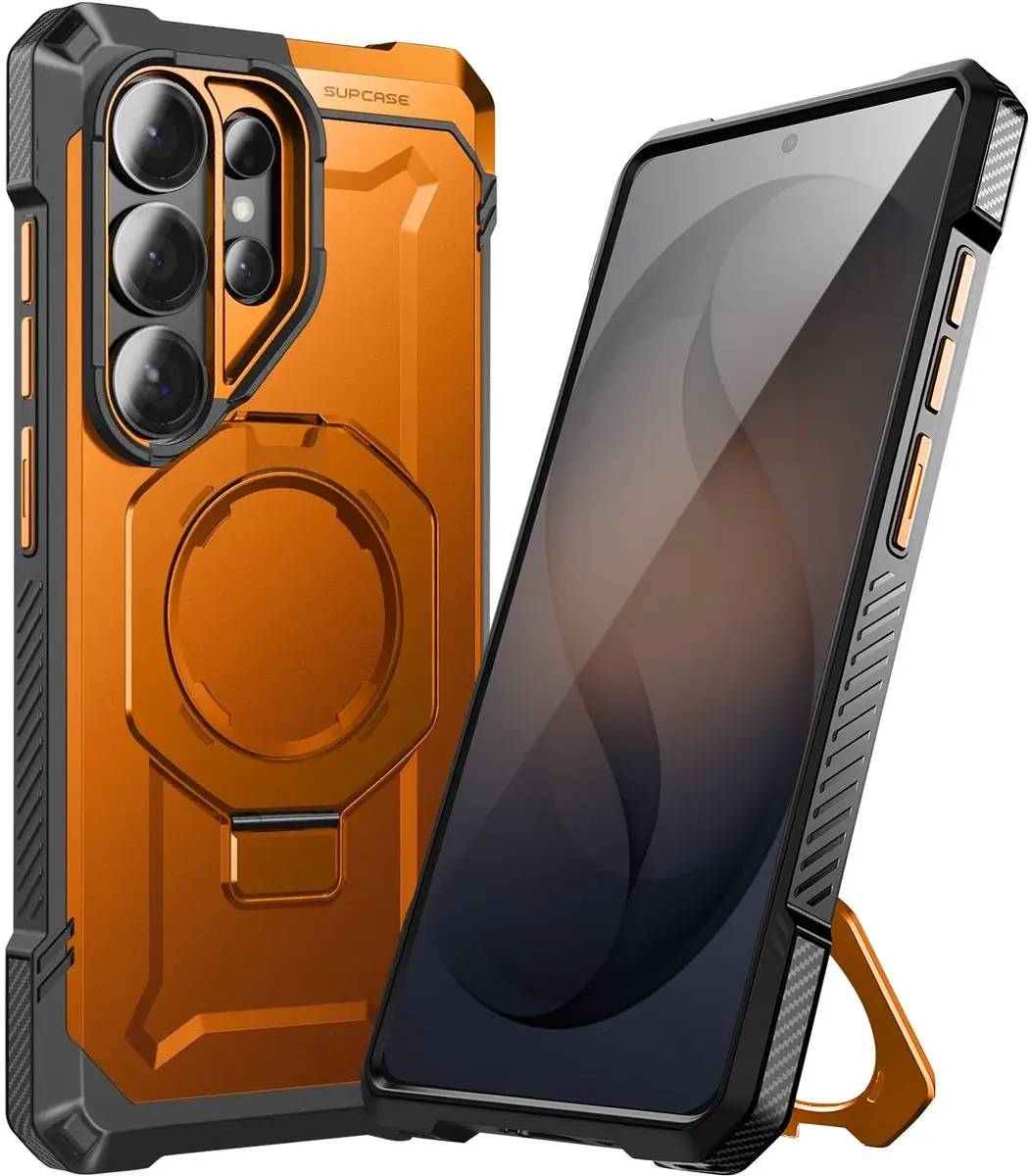 Supcase UB Grip Hoesje Samsung Galaxy S26 Ultra - Oranje - 14534