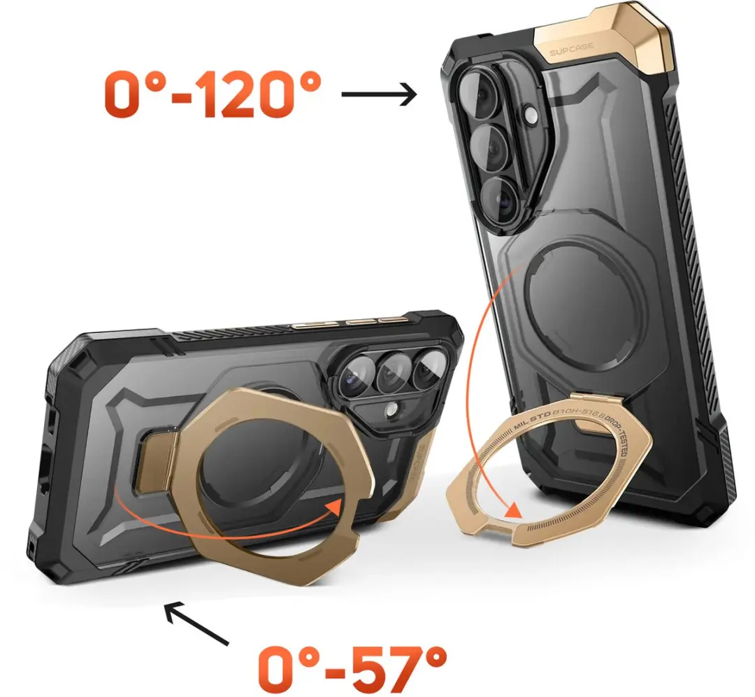 Supcase UB Grip Hoesje Samsung Galaxy S26 - MagSafe - Beige