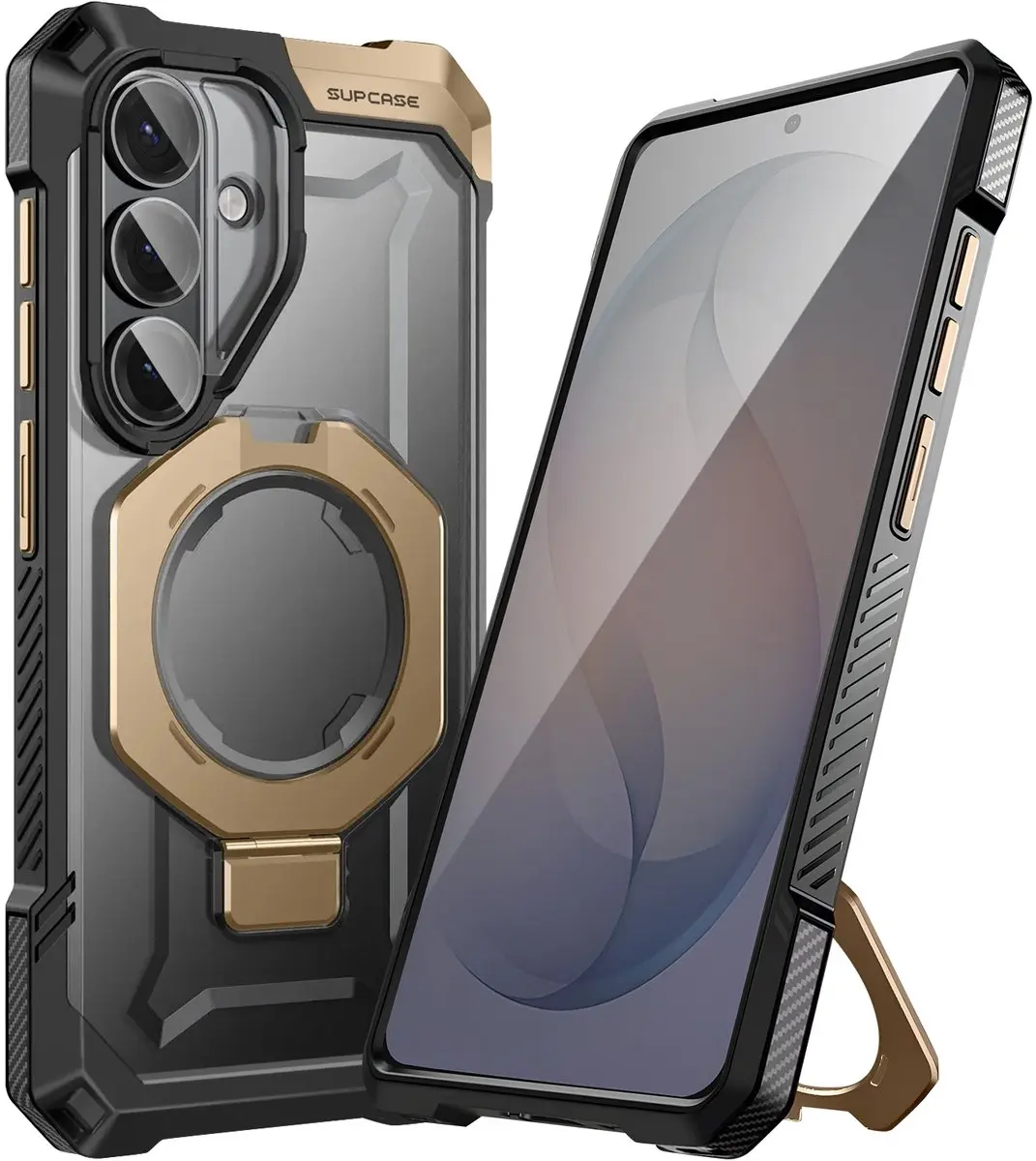 Supcase UB Grip Hoesje Samsung Galaxy S26 - MagSafe - Beige