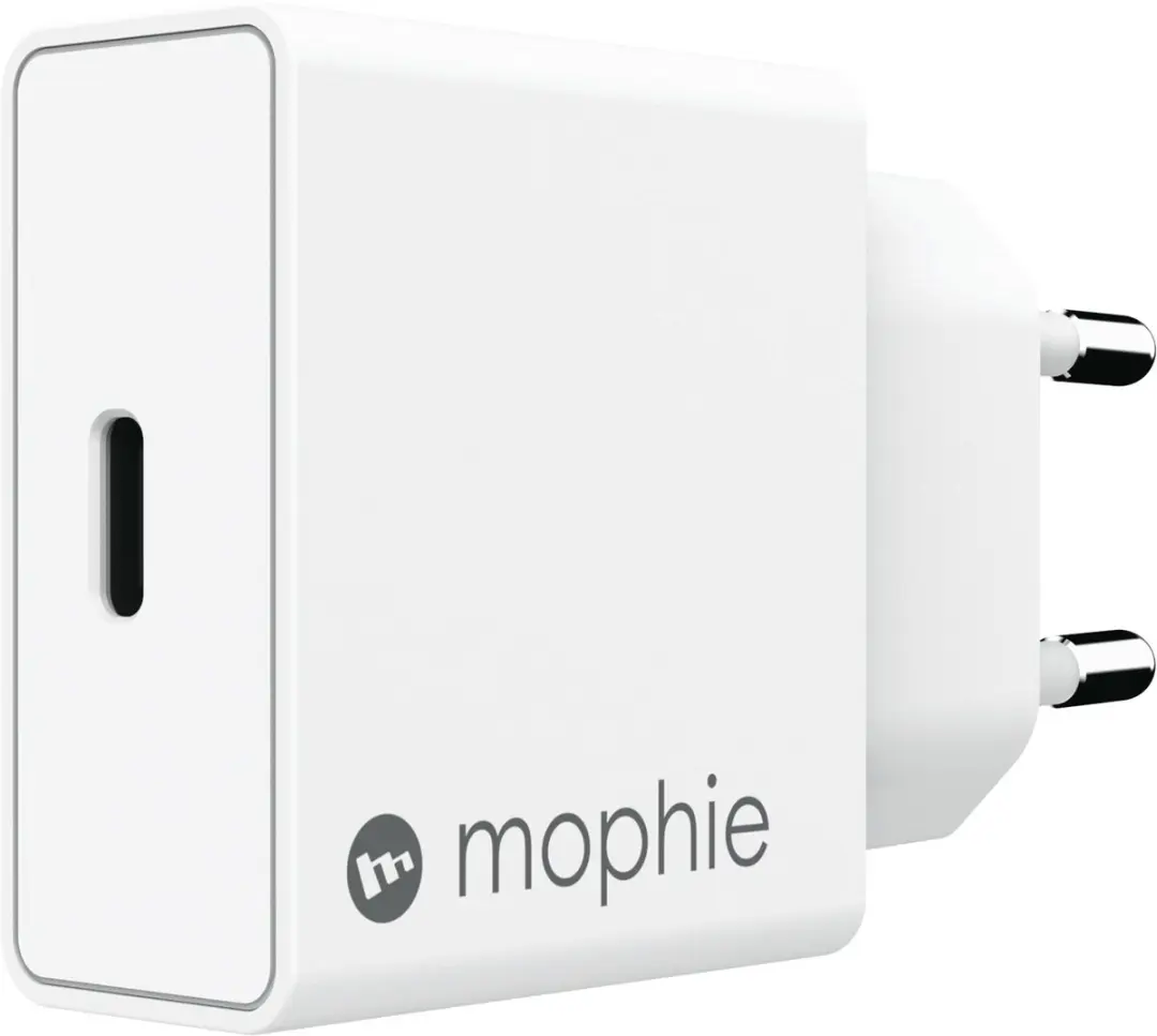 Mophie USB-C 18W Fast Charge Thuislader Wit