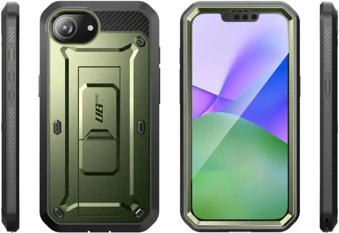 Supcase UB Pro BACK-215924 iPhone Hoesje - Donkergroen - afbeelding 6 van 6