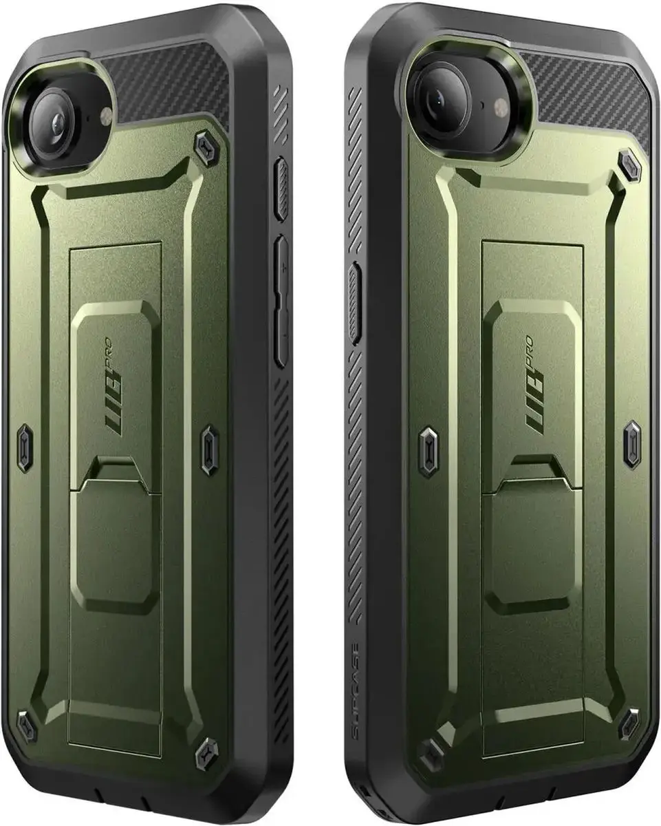 Supcase UB Pro BACK-215924 iPhone Hoesje - Donkergroen