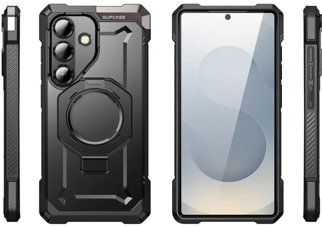 Supcase UB Grip Hoesje 14104 - Samsung Galaxy S25 FE - Zwart