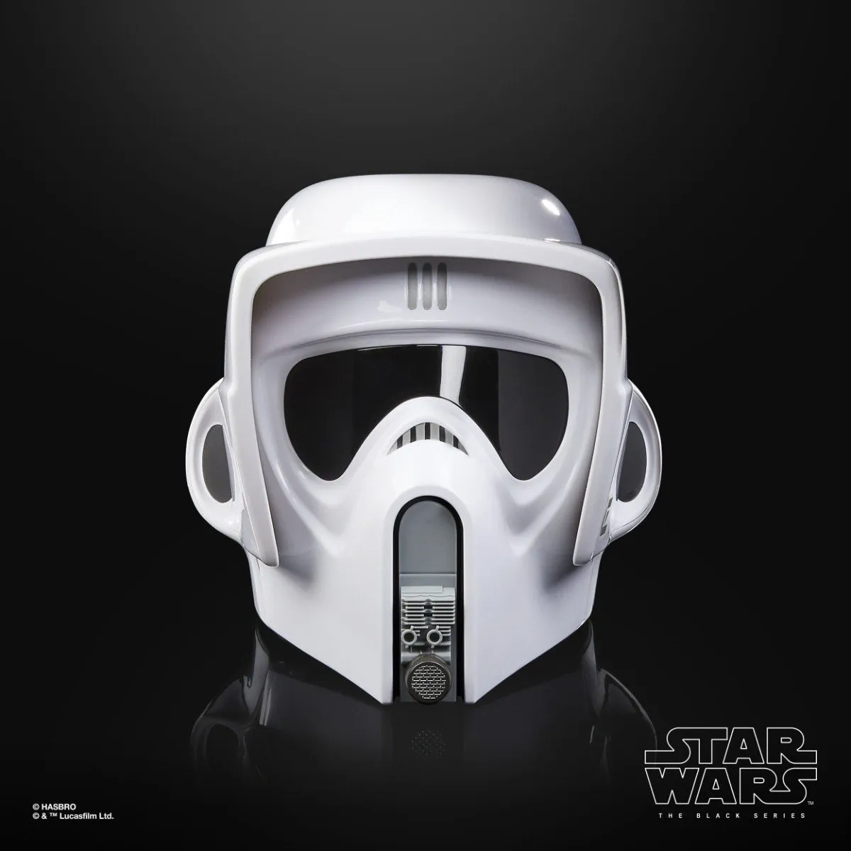 Hasbro Star Wars: Return of the Jedi - Biker Scout Black Series Helmet Replica