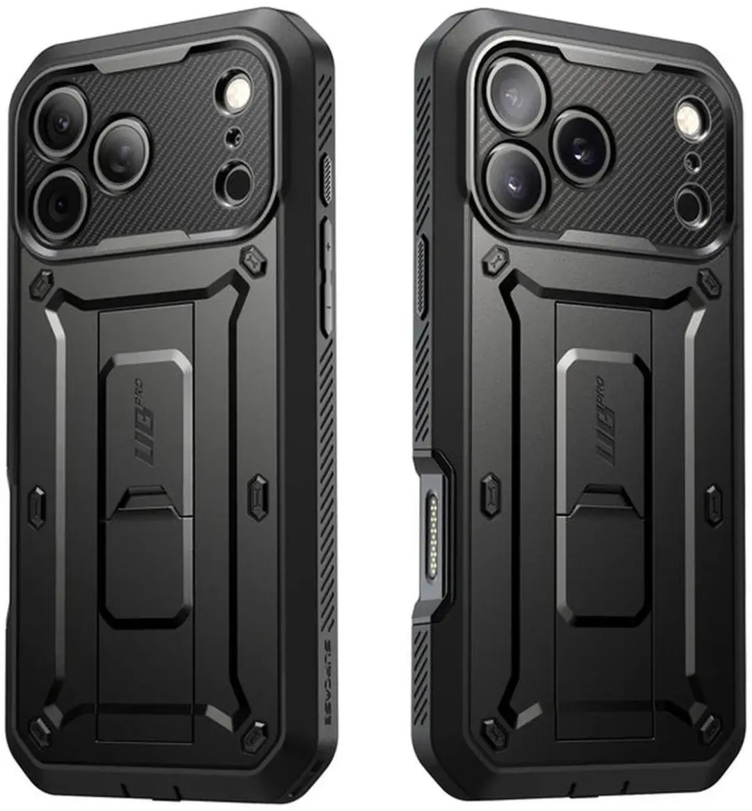 Supcase 360 Backcover iPhone 17 Pro - Zwart - afbeelding 6 van 6