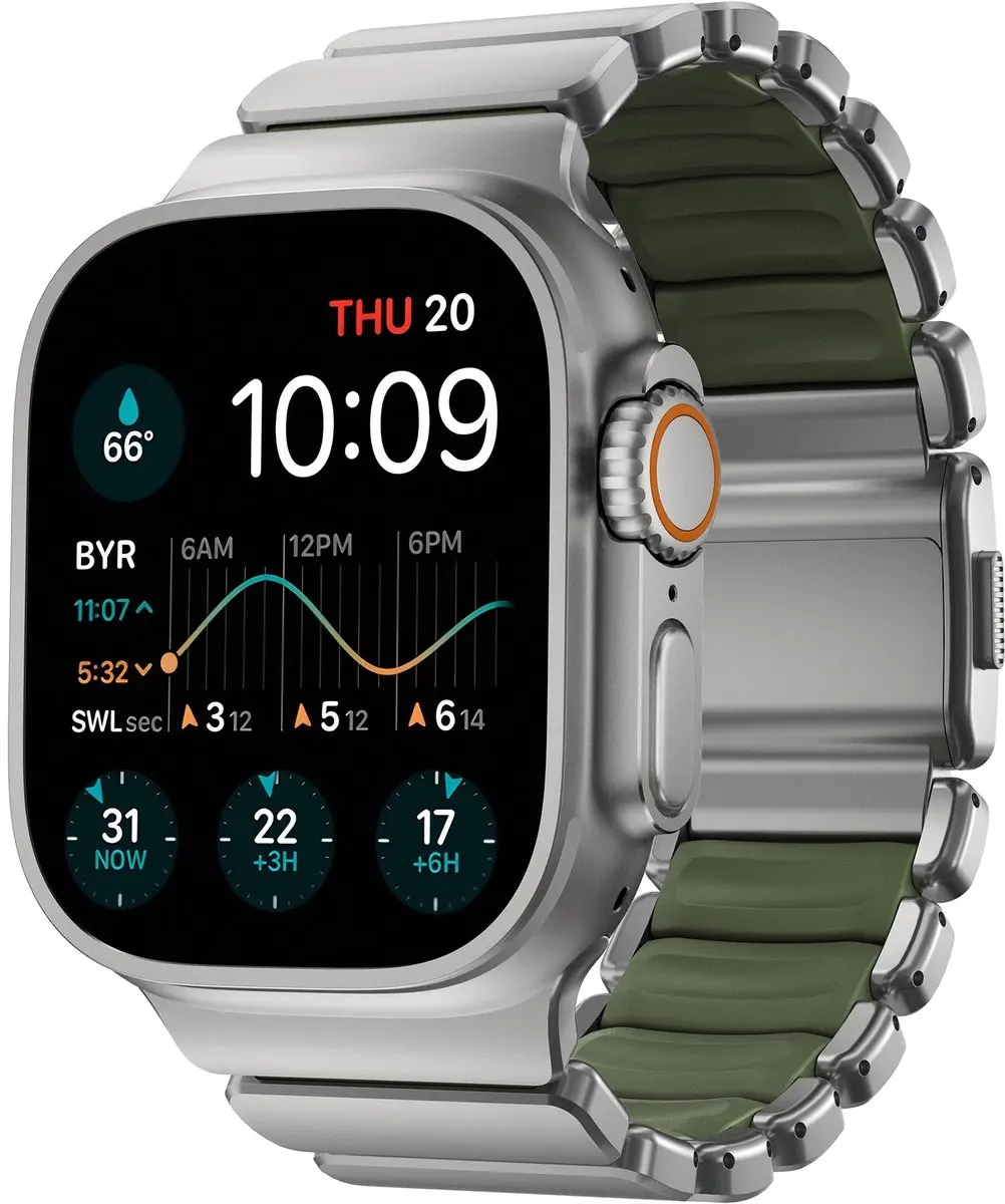 NOMAD Stratos Horlogeband Groen