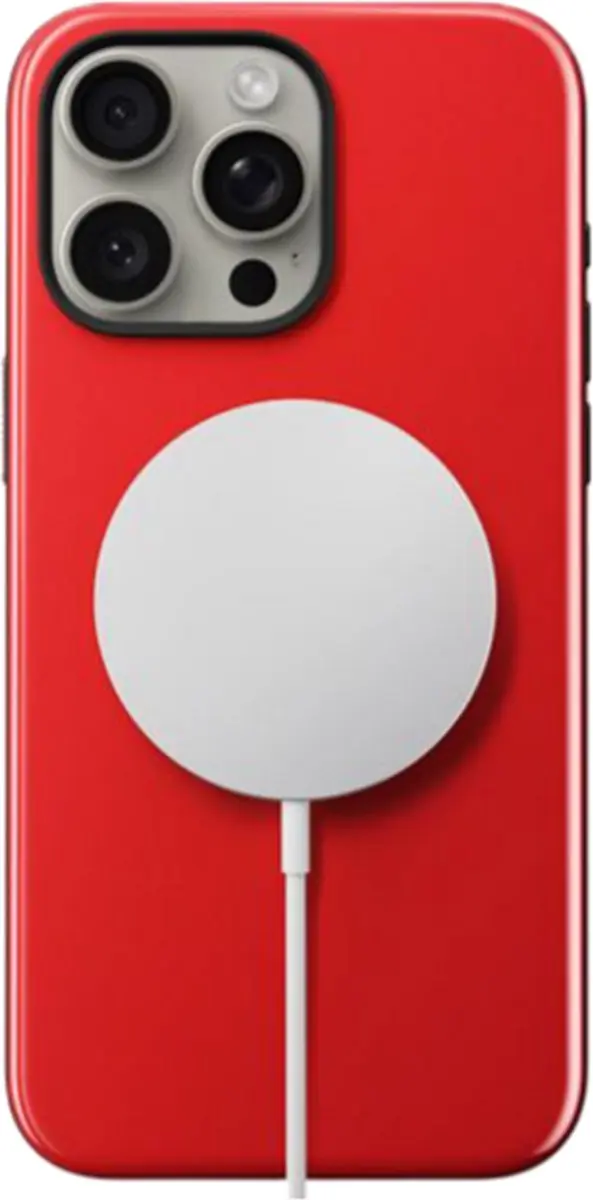 NOMAD Sport Case Magsafe iPhone 15 Pro Max - Rood