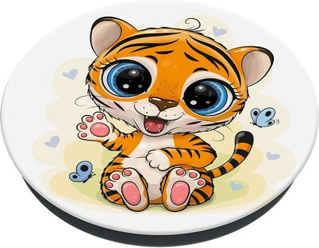 PopSockets PopGrip Basic 4062519701133 - Telefoonbutton - Happy Cat - afbeelding 3 van 6