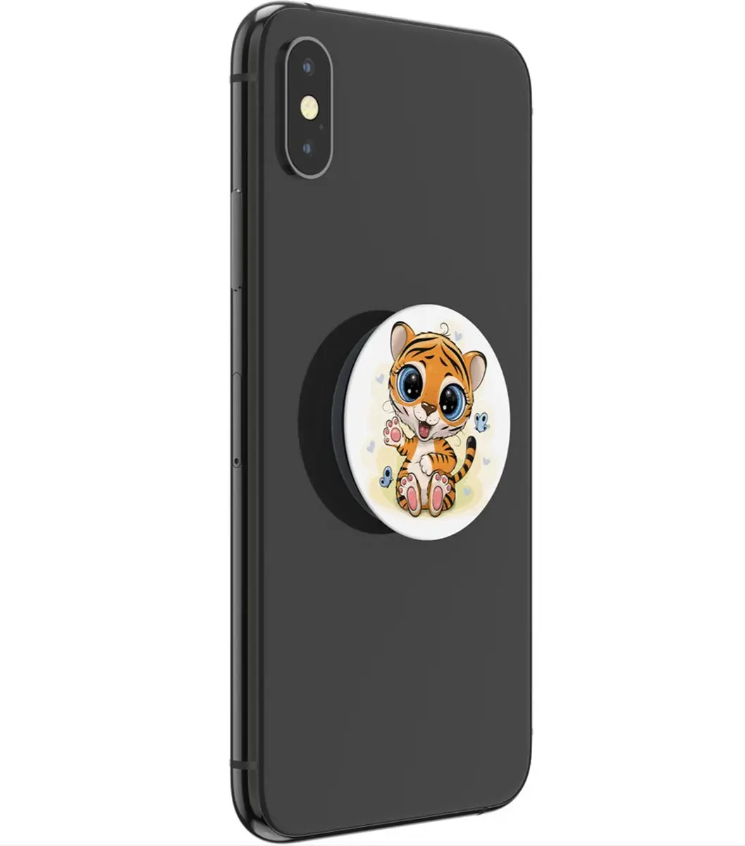 PopSockets PopGrip Basic 4062519701133 - Telefoonbutton - Happy Cat - afbeelding 2 van 6