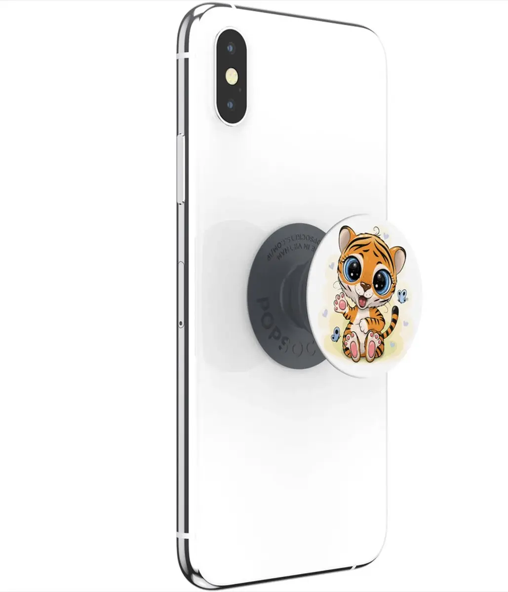 PopSockets PopGrip Basic 4062519701133 - Telefoonbutton - Happy Cat - afbeelding 4 van 6