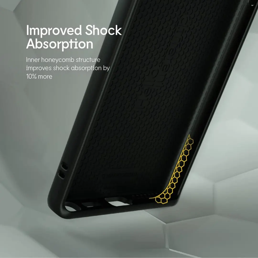 Rhinoshield SolidSuit Carbon Fiber Hoesje - Samsung Galaxy S23 Ultra - Zwart