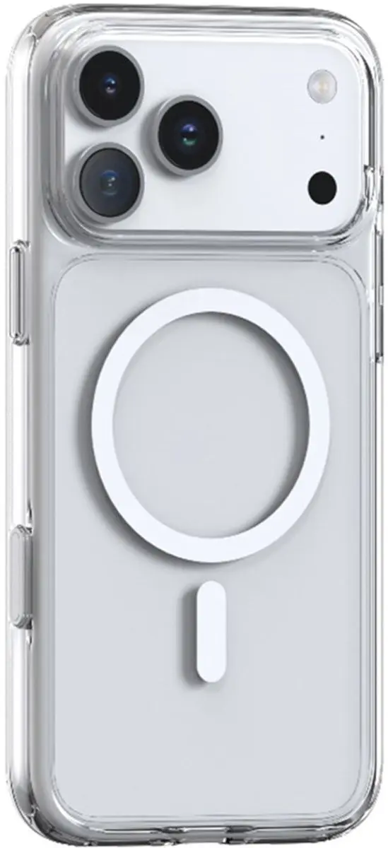Torras Guardian Magnetic Hoesje iPhone 17 Pro - Transparant