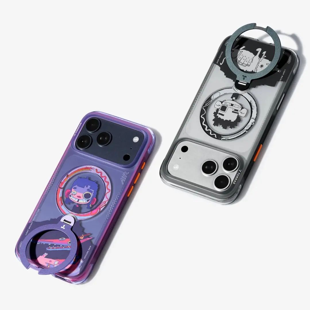Torras GAWX Q3 Air Hoesje iPhone 17 Pro Max - Grijs - afbeelding 6 van 6