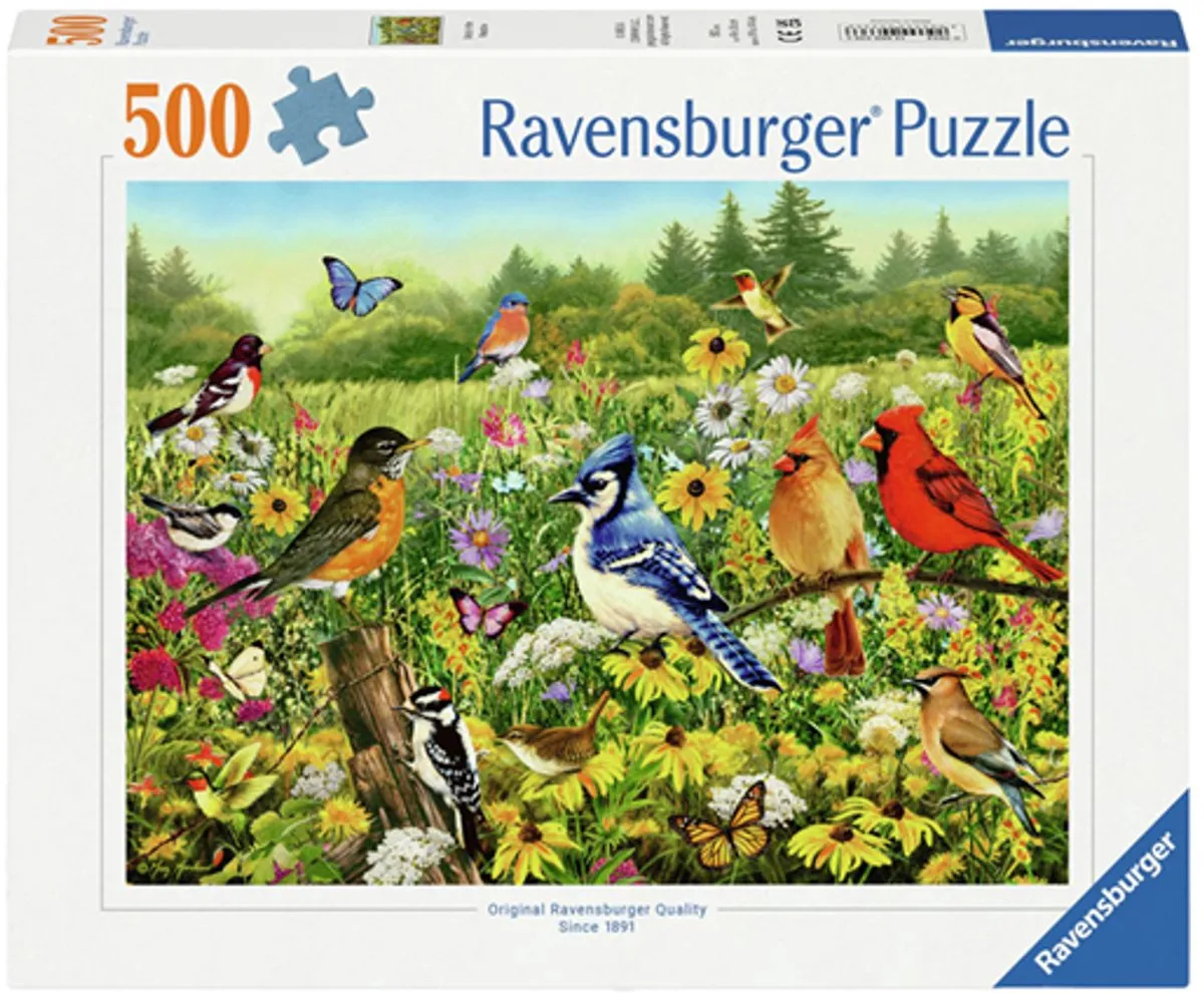 Ravensburger Vogels Landschap Puzzel 500 Stuks