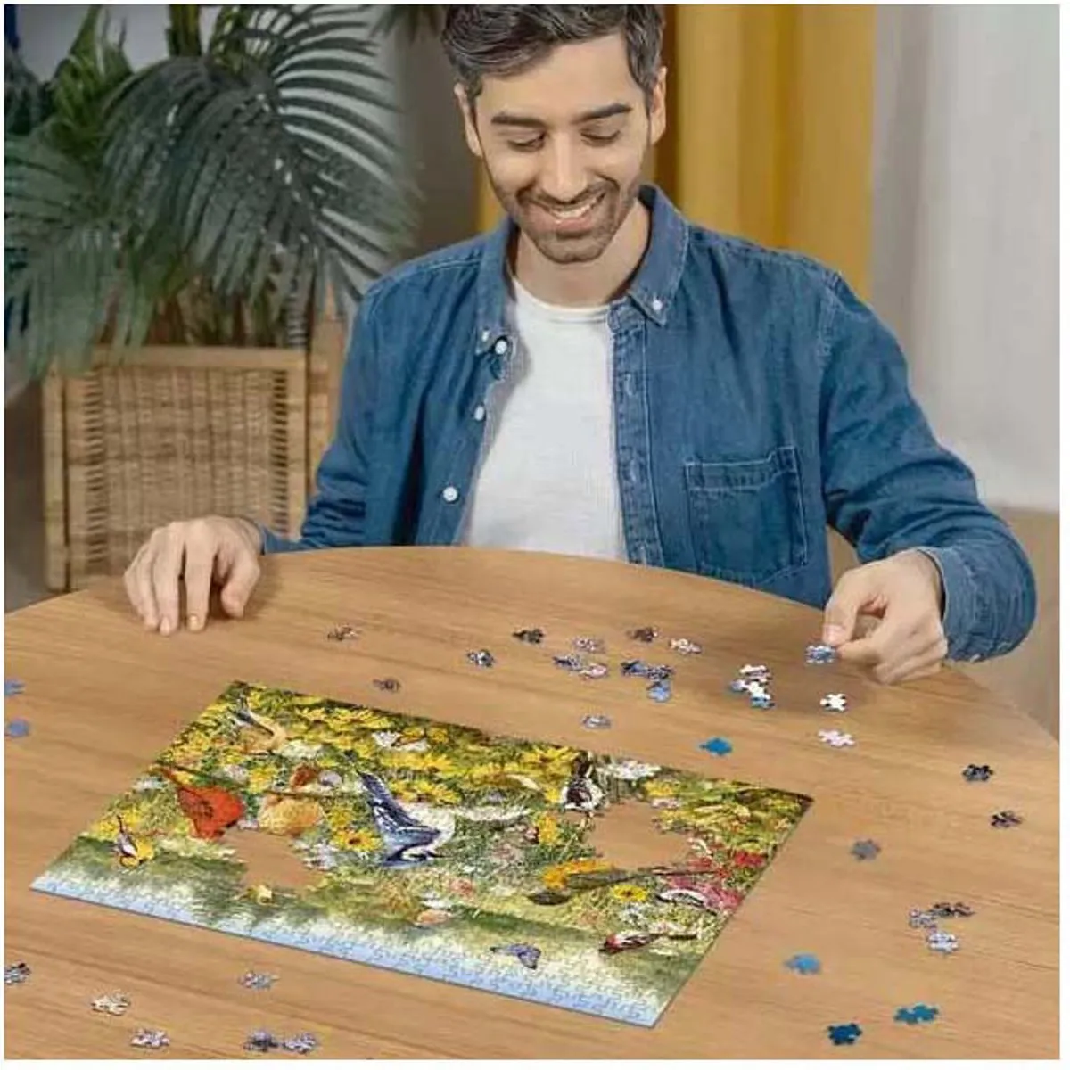 Ravensburger Vogels Landschap Puzzel 500 Stuks - Multicolor