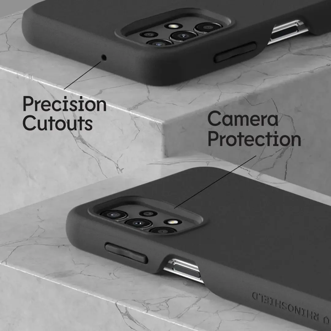 Rhinoshield SolidSuit Classic Hoesje - Samsung Galaxy A14 - Zwart