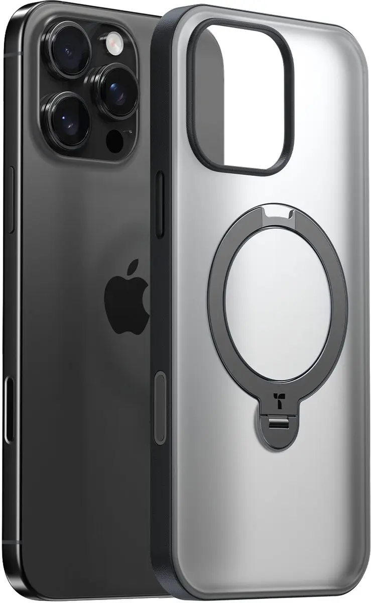 Torras UPro Ostand Spin Hoesje iPhone 16 Pro Max