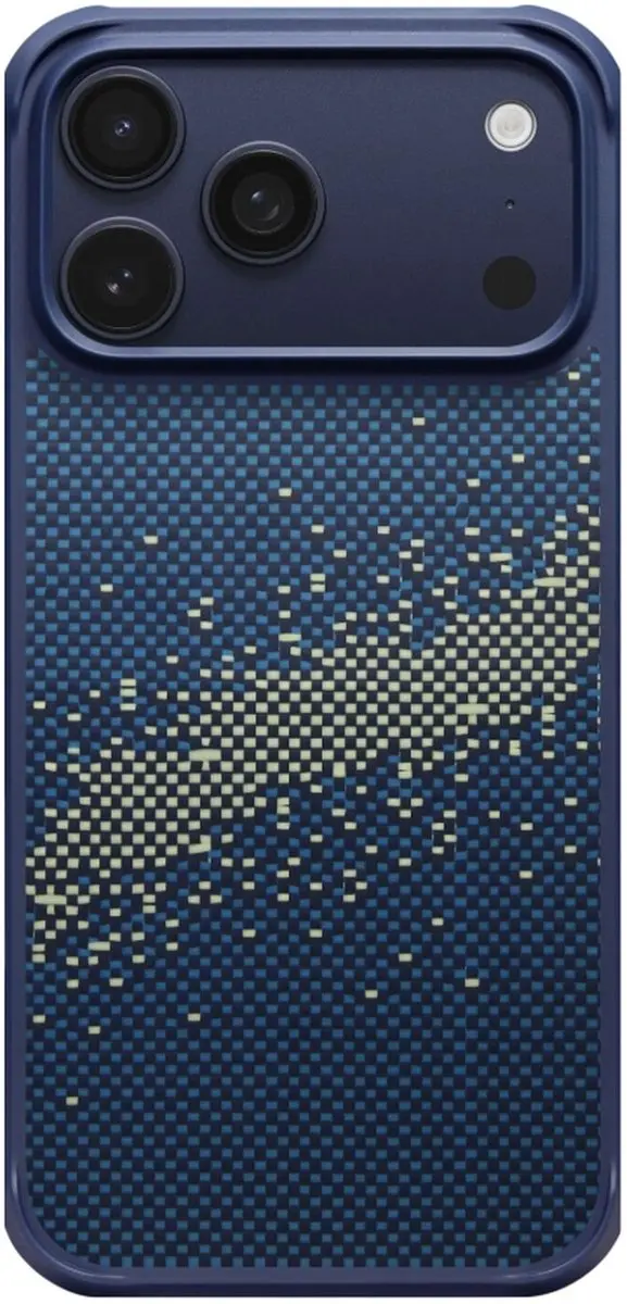 Pitaka Cairn iPhone 17 Pro Max Hoesje - Aramidevezel 600D - Blauw