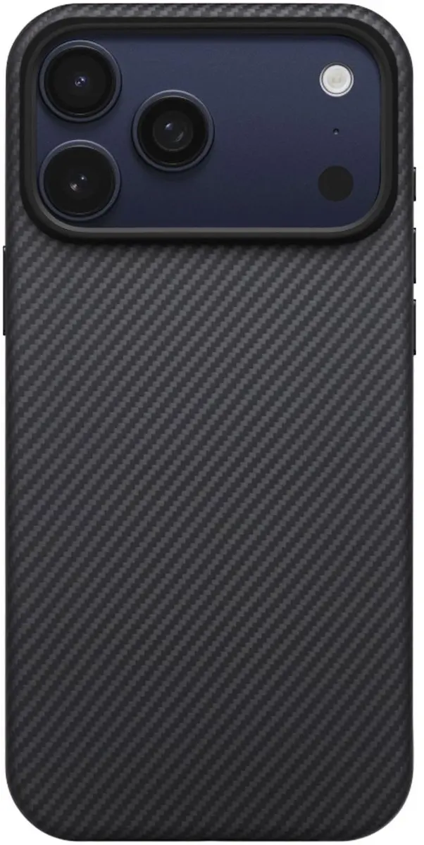 Pitaka Summa Hoesje iPhone 17 Pro Max - Aramidevezel 600D - Zwart - afbeelding 6 van 6