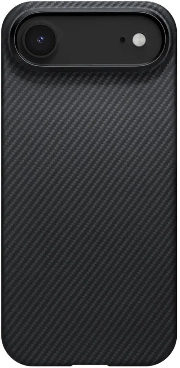 Pitaka Ultra-Slim Hoesje iPhone Air - 600D Aramidevezel - MagSafe - Zwart/Grijs - afbeelding 5 van 6