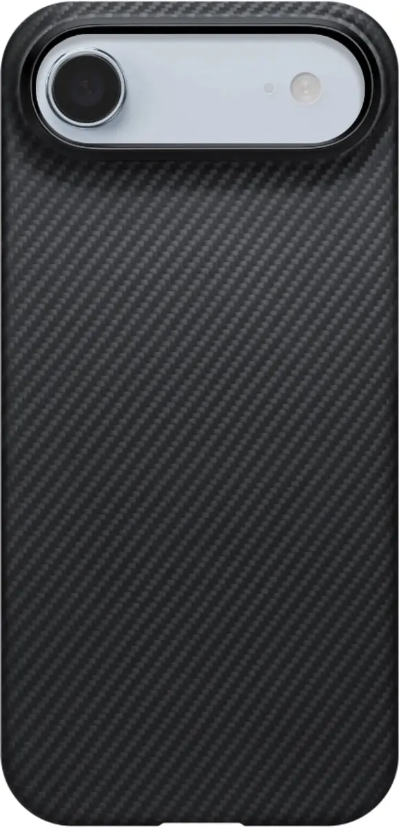 Pitaka Ultra-Slim Hoesje iPhone Air - 600D Aramidevezel - MagSafe - Zwart/Grijs - afbeelding 2 van 6