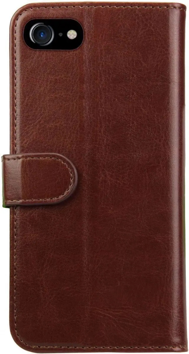 Rosso Element Hoesje iPhone 7/8 - 3 Pasjes - Bruin