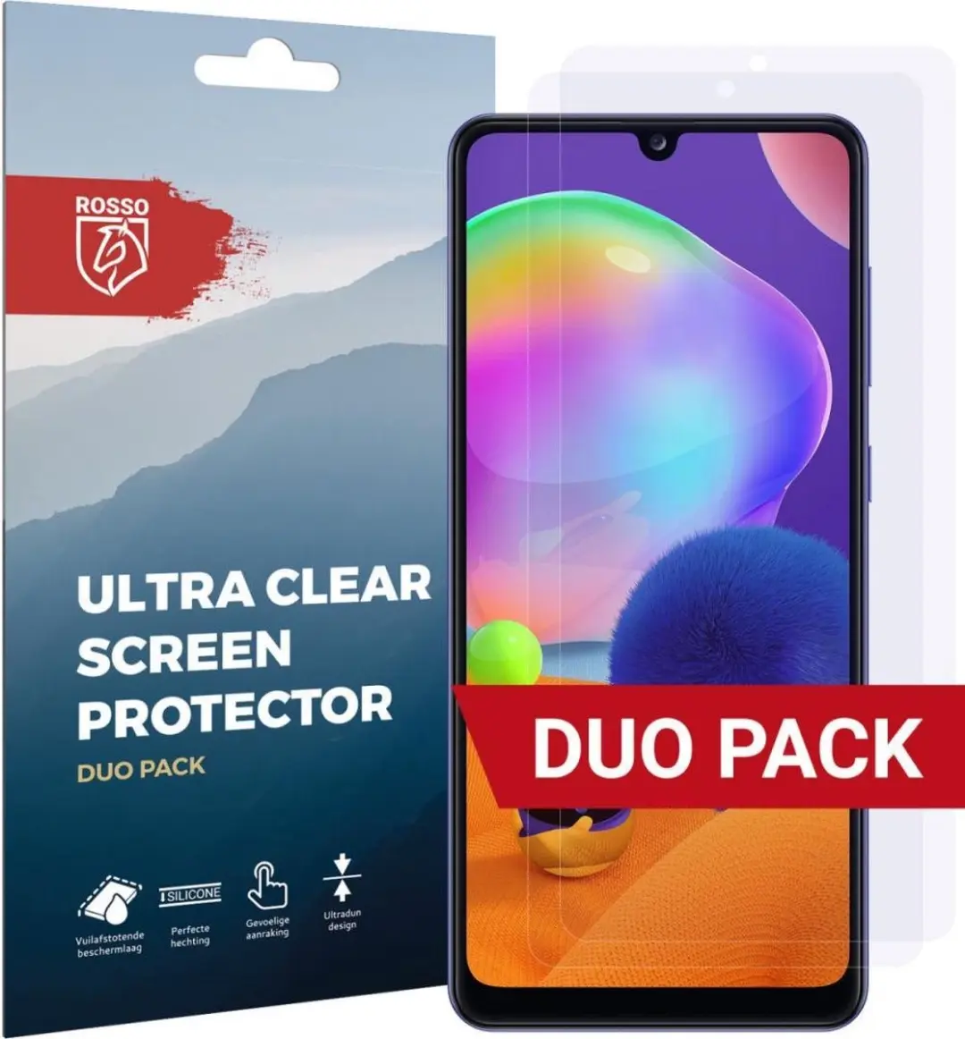 Rosso Ultra Clear Screenprotector Samsung Galaxy A31/A32 4G