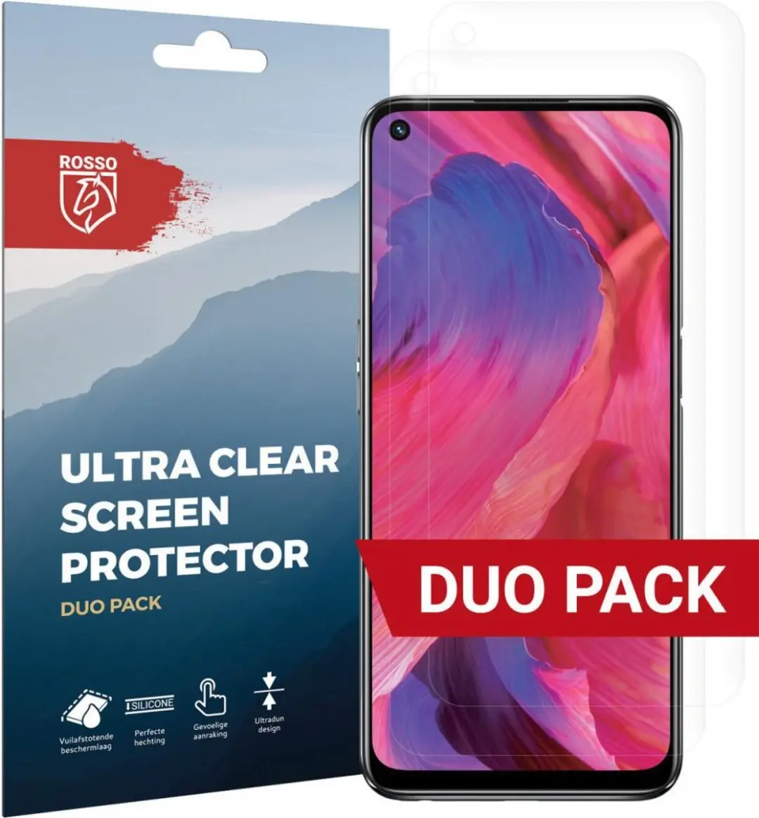 Rosso Ultra Clear Screen Protector 2 Stuks
