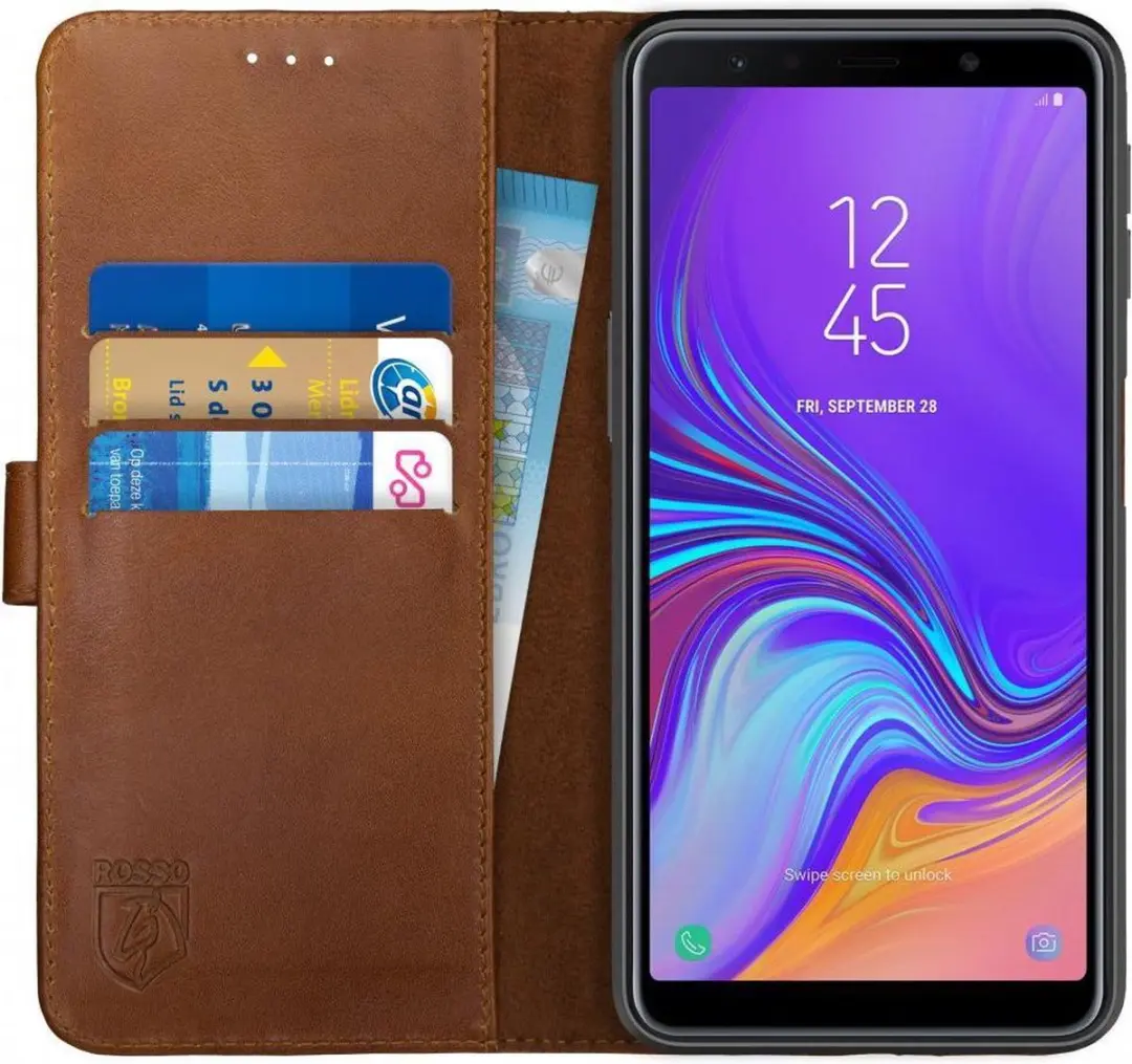 Rosso Deluxe Book Case Samsung Galaxy A7 (2018)