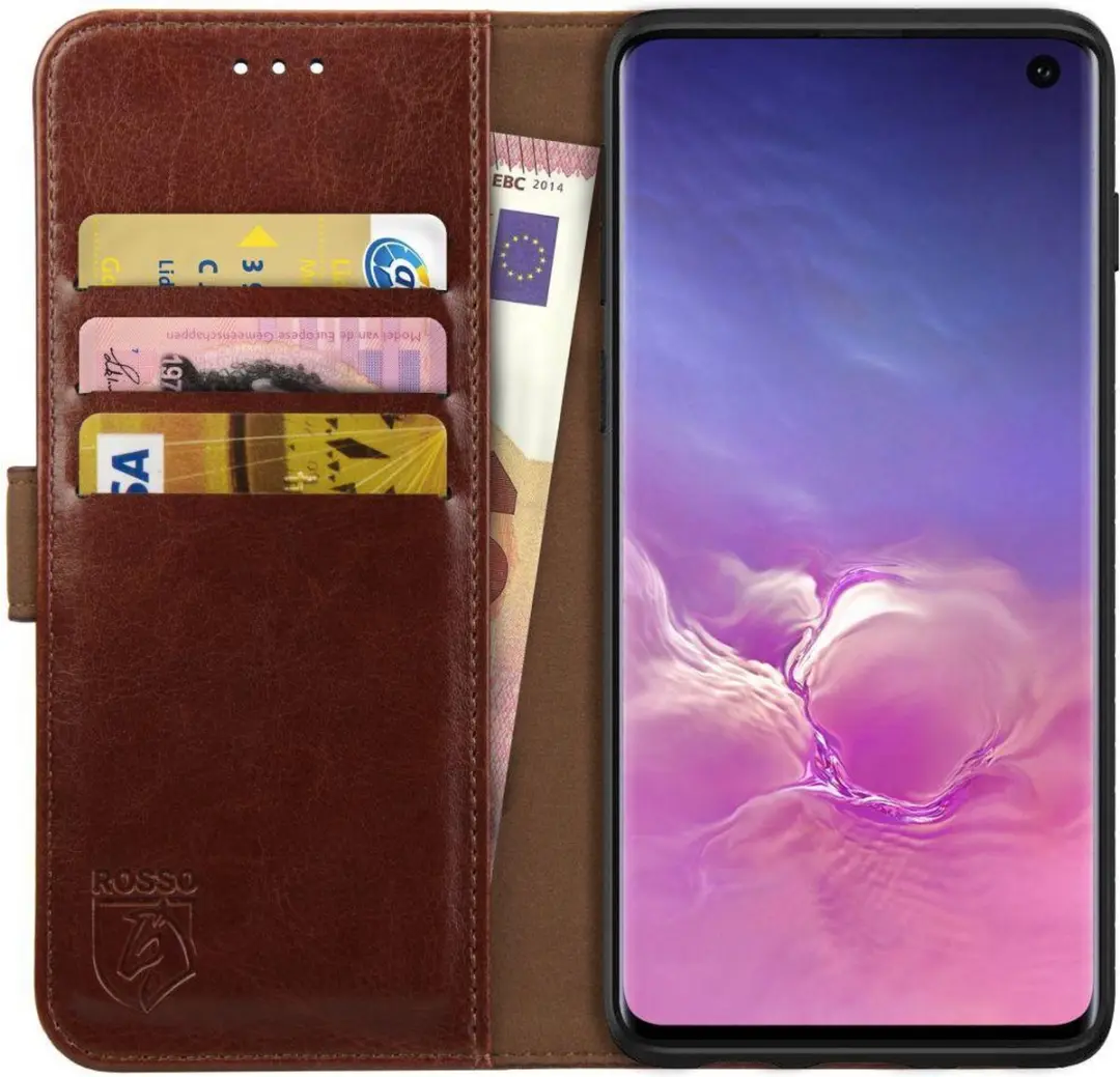 Rosso Element Book Case Wallet Samsung Galaxy S10