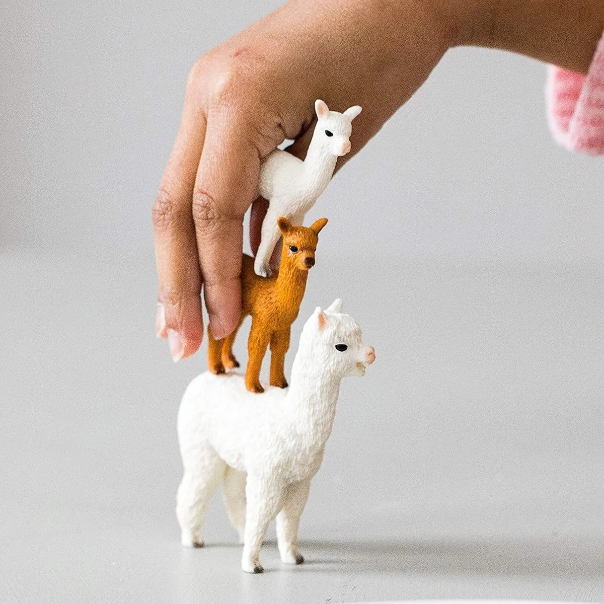Schleich Wild Life Alpaca Familie Speelfigurenset 42544 - Multicolor