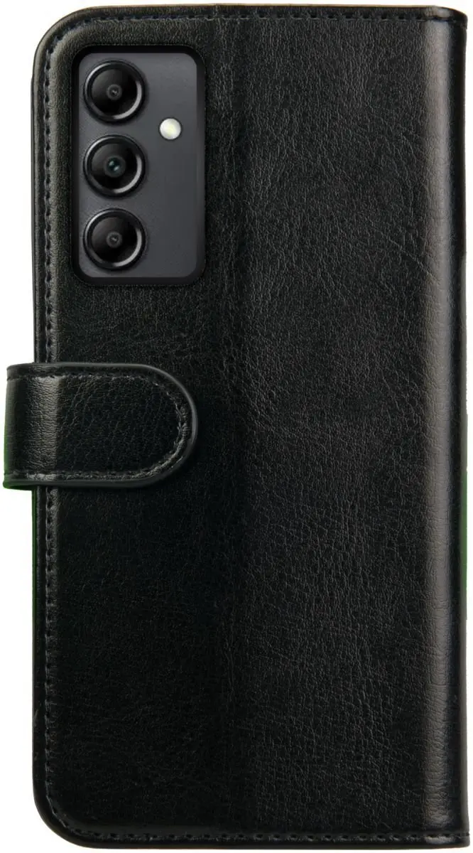 Rosso Element Hoesje Samsung Galaxy A14 146062 - 3 Pasjes - Zwart