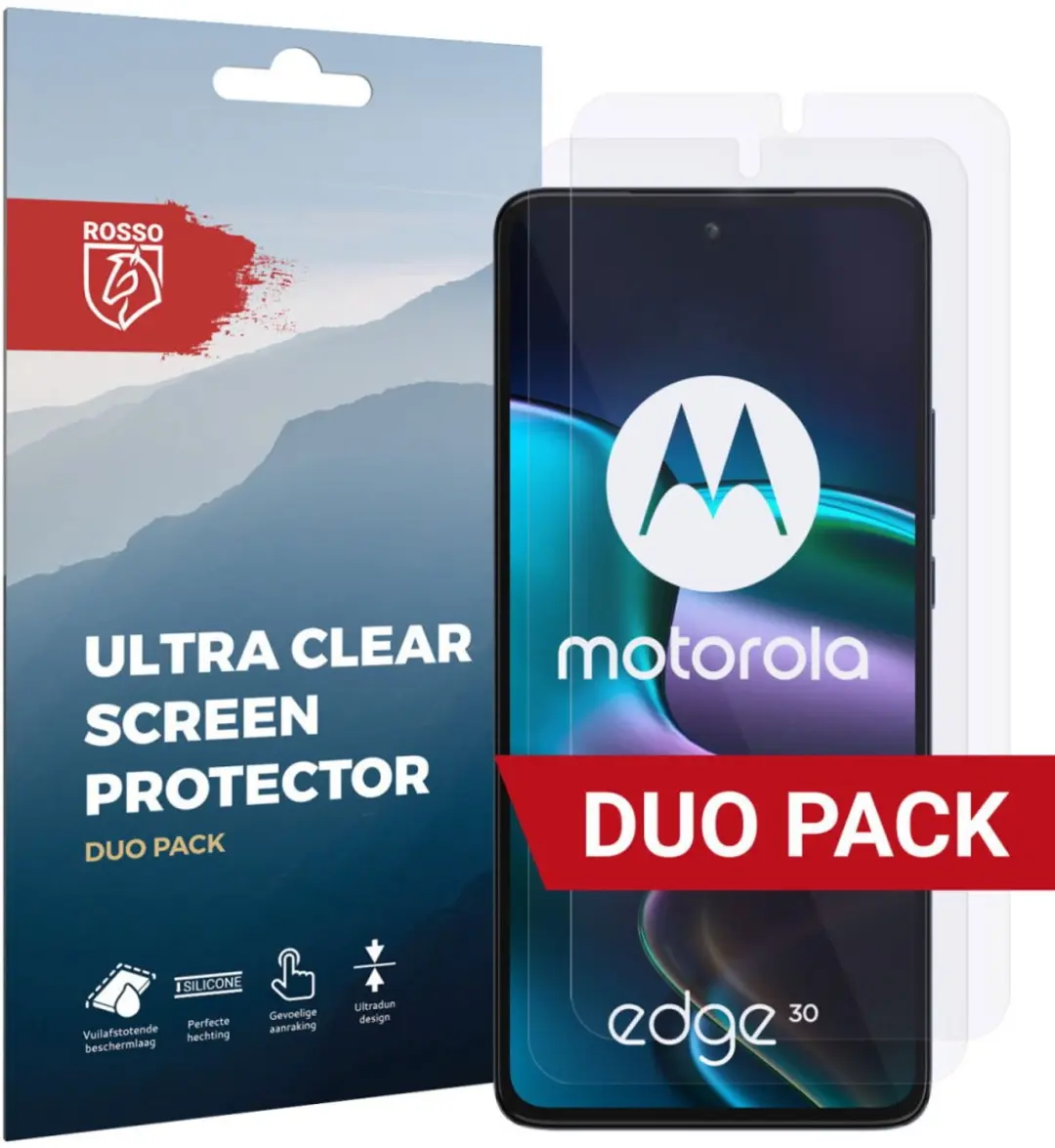 Rosso Screen Protector Ultra Clear voor Motorola Edge 30