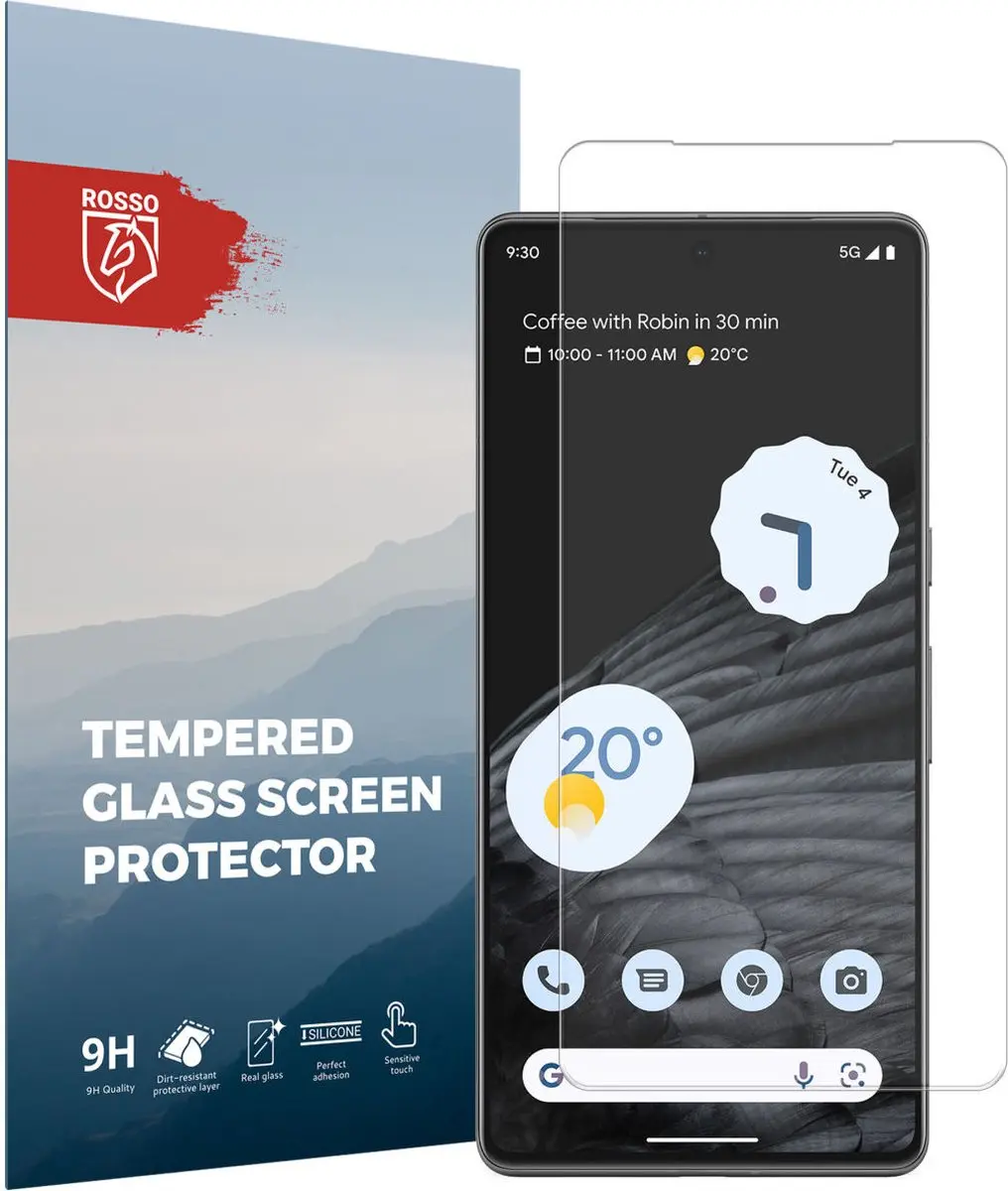 Rosso 9H Tempered Glass Screen Protector Geschikt voor Google Pixel 7 Pro