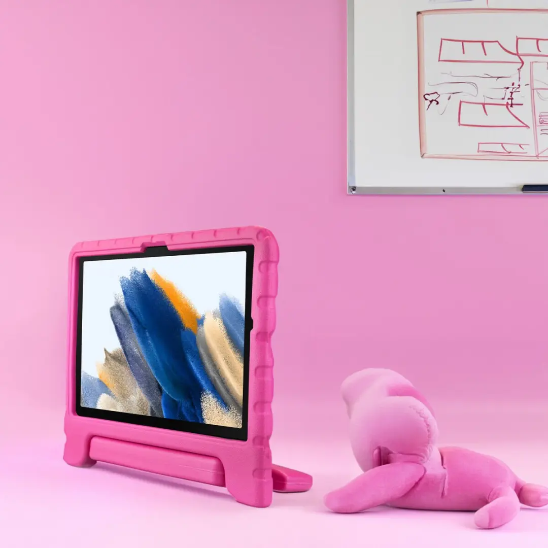 HappyCase Kinderhoes Samsung Galaxy Tab A8 2021 - Roze